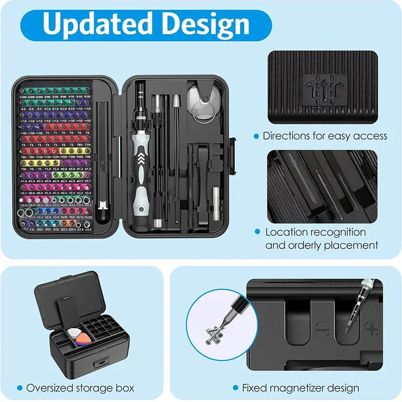 132-in-1 Precision Screwdriver Tool Kit