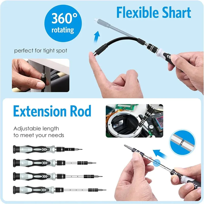 132-in-1 Precision Screwdriver Tool Kit