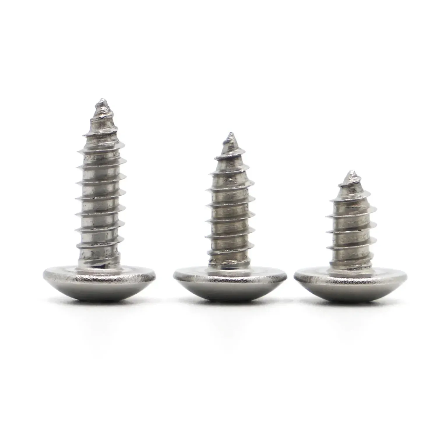 304 Stainless Steel Wood Screws - 10/20 Pack