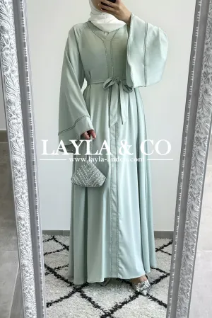 Abaya satinée Shiny ( couleurs)