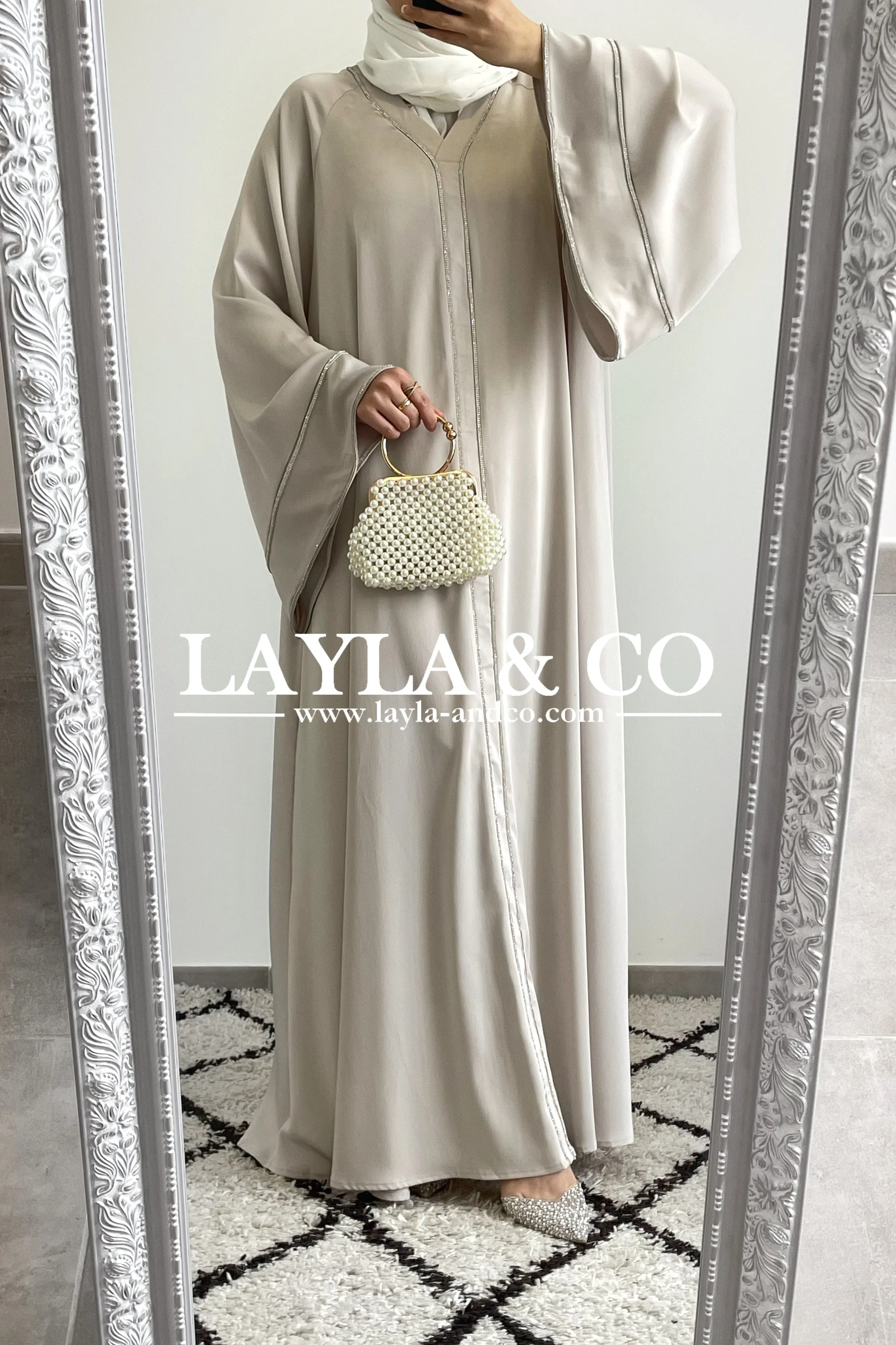 Abaya satinée Shiny ( couleurs)