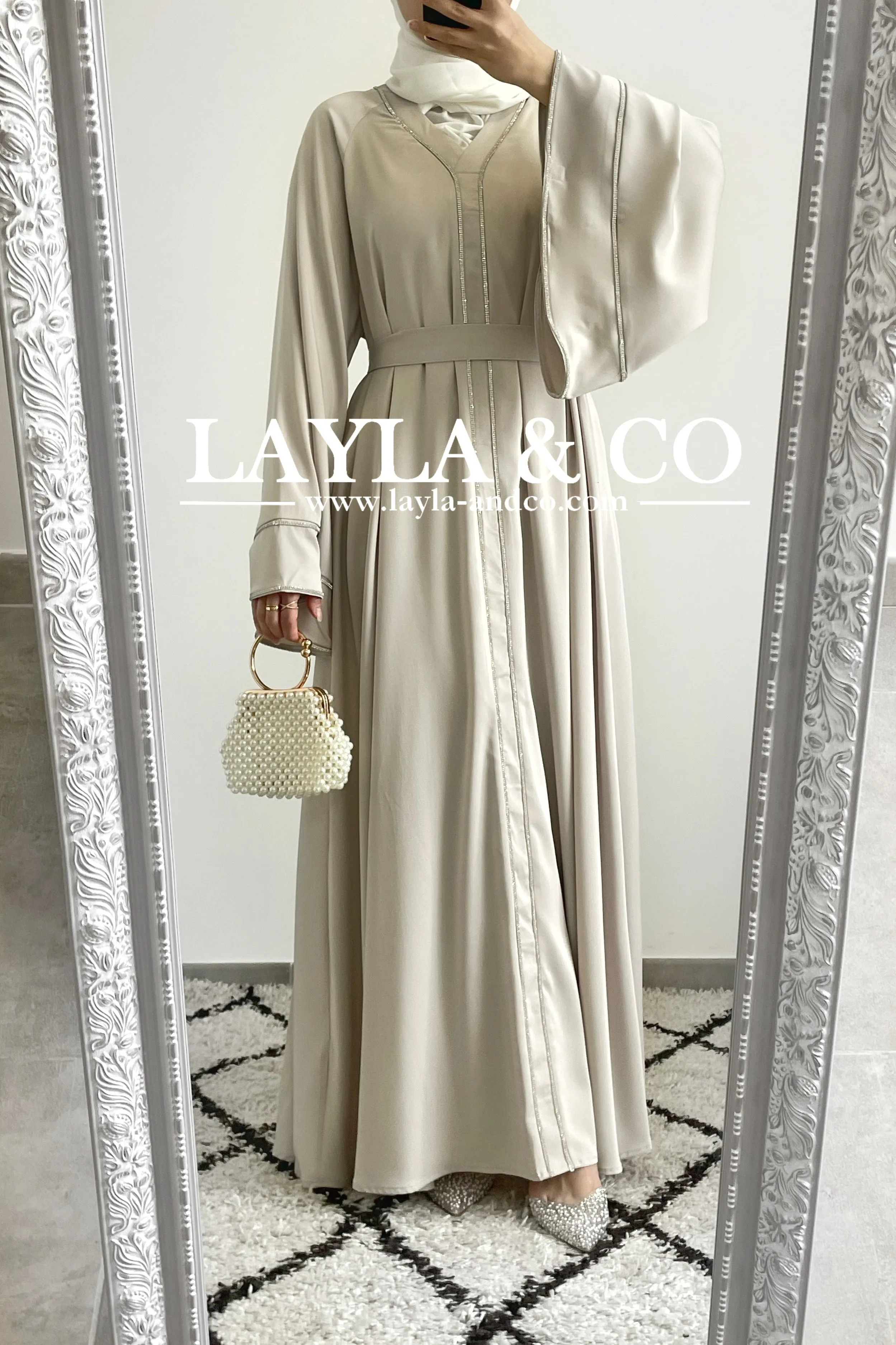 Abaya satinée Shiny ( couleurs)