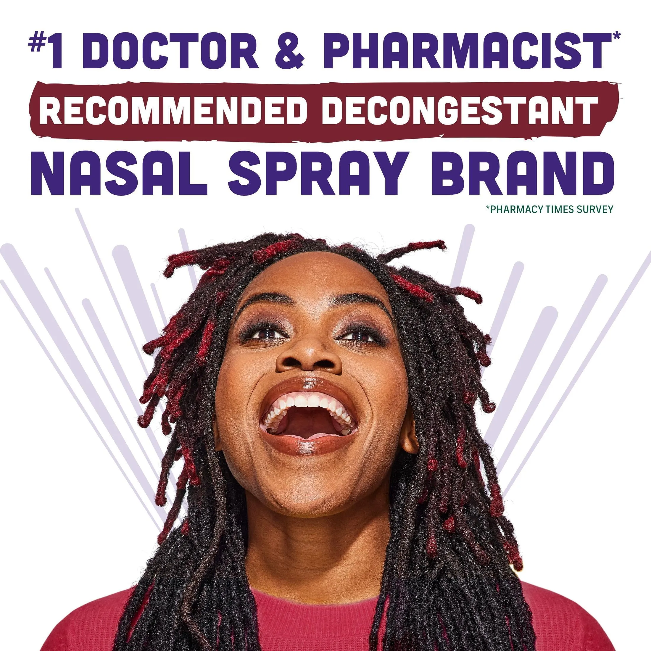 Afrin No Drip Extra Moisturizing 12 Hour Nasal Congestion Relief Spray, 1-15 ml Bottle