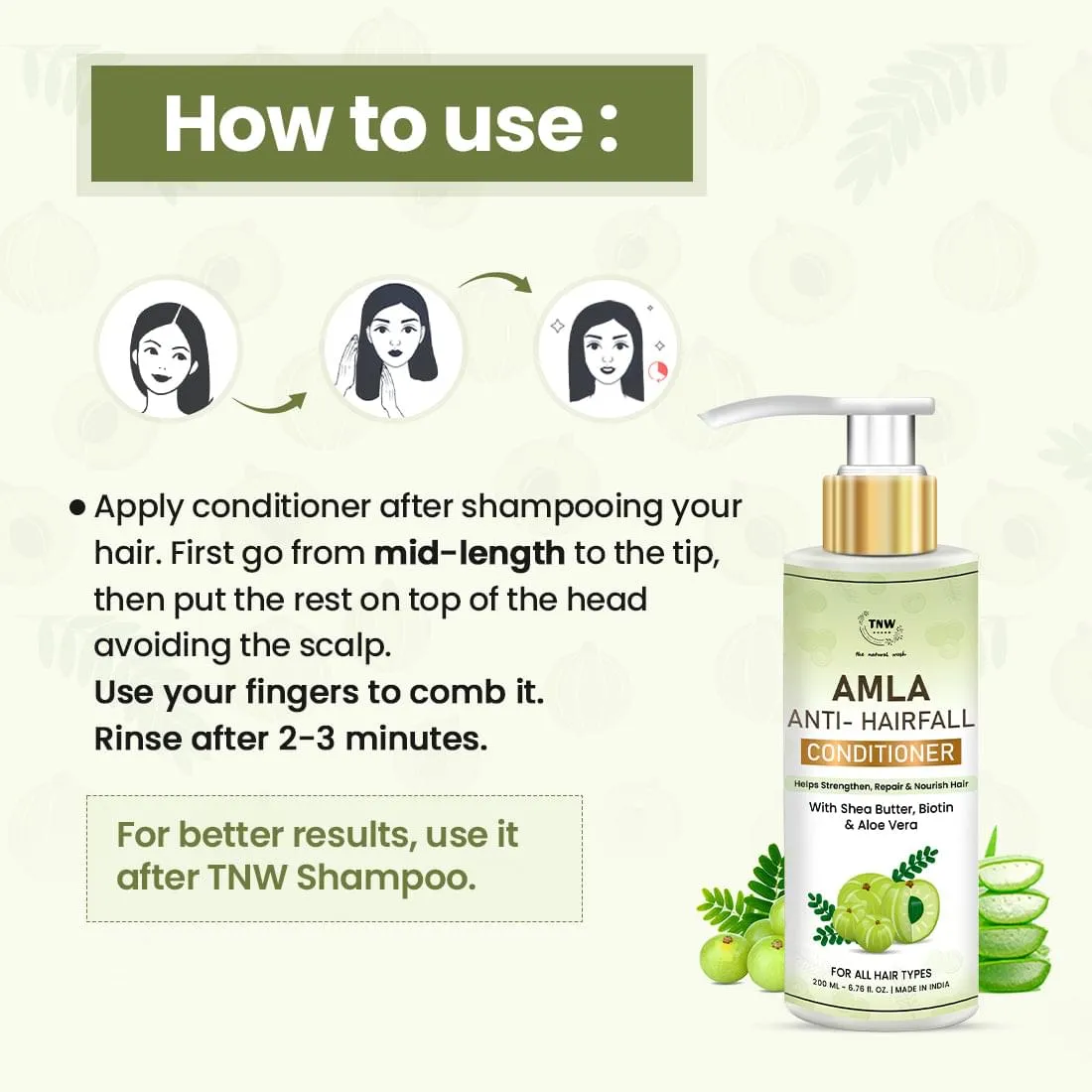 Amla Anti-Hair Fall Conditioner.