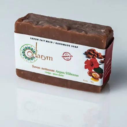 Argan-Hibiscus Cleansing Face Soap
