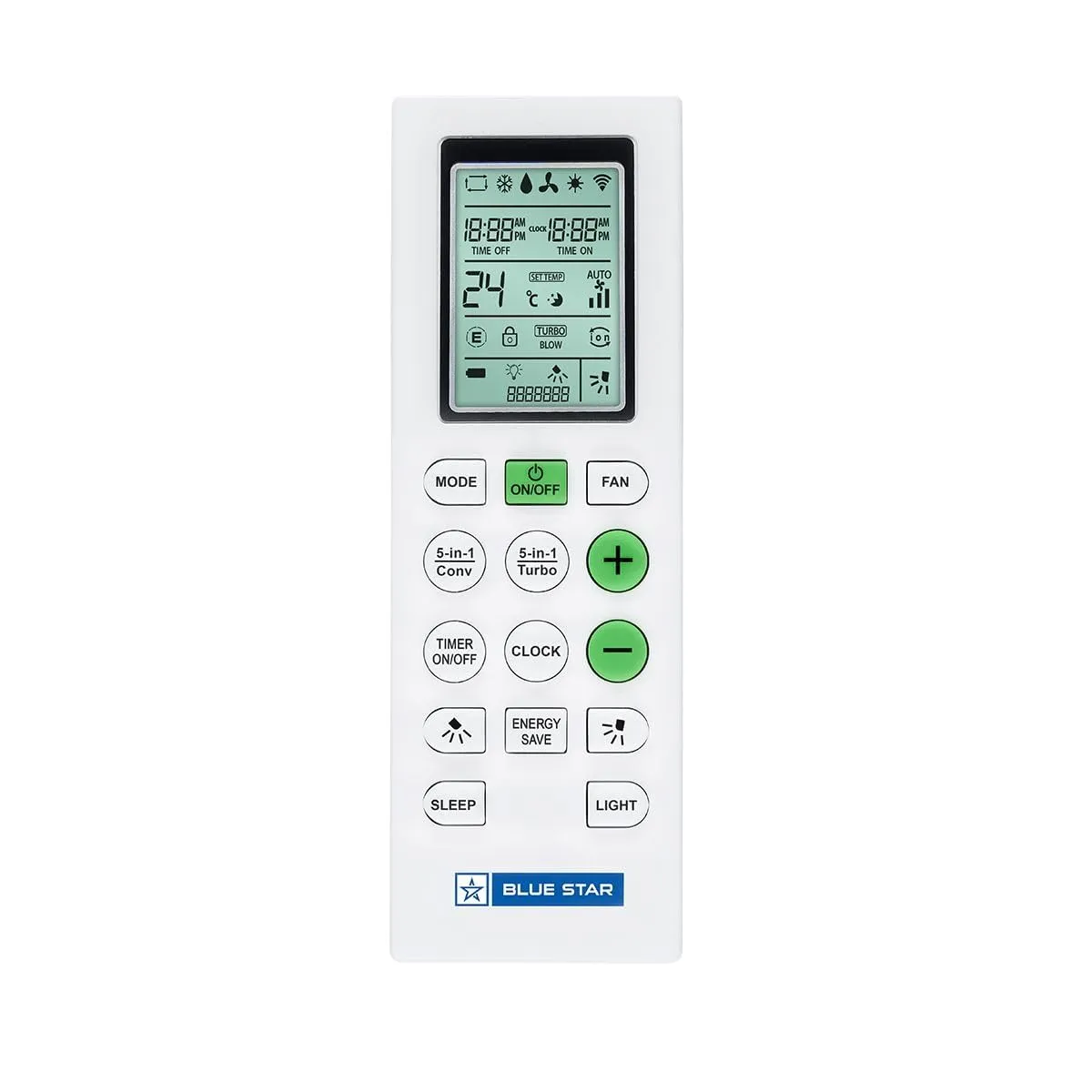 Blue Star IC518VNUR 1.5 Ton 5 Star Convertible 5 in 1 Cooling Inverter Split AC