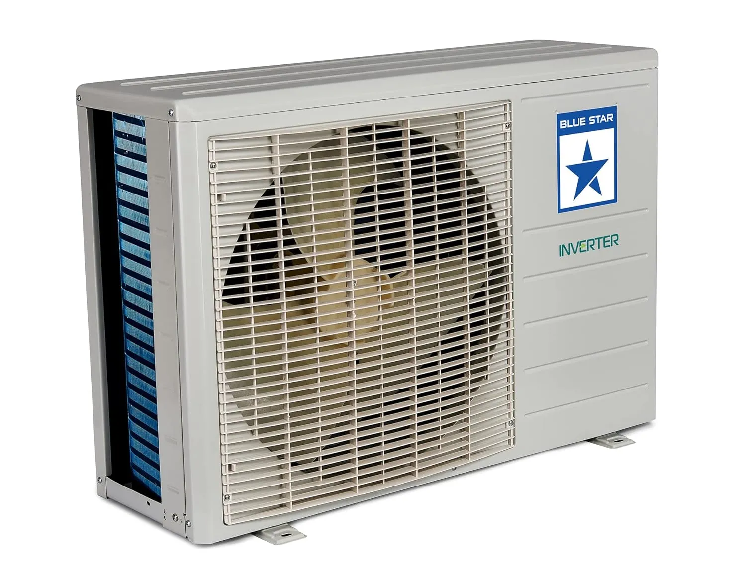 Blue Star IC524DNUR 2.0 Ton 5 Star Convertible 5 in 1 Cooling Inverter Split AC (Copper, White)