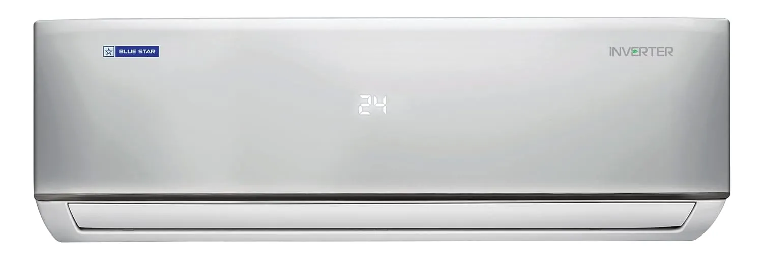 Blue Star IC524DNUR 2.0 Ton 5 Star Convertible 5 in 1 Cooling Inverter Split AC (Copper, White)