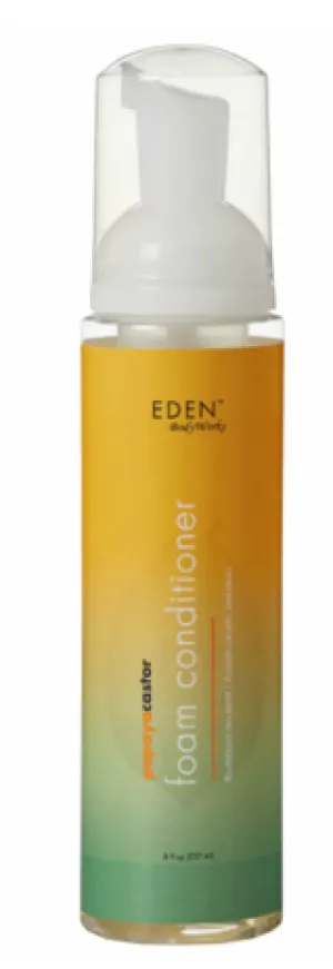 Eden Body Works Papaya Castor Foam Conditioner 8 oz