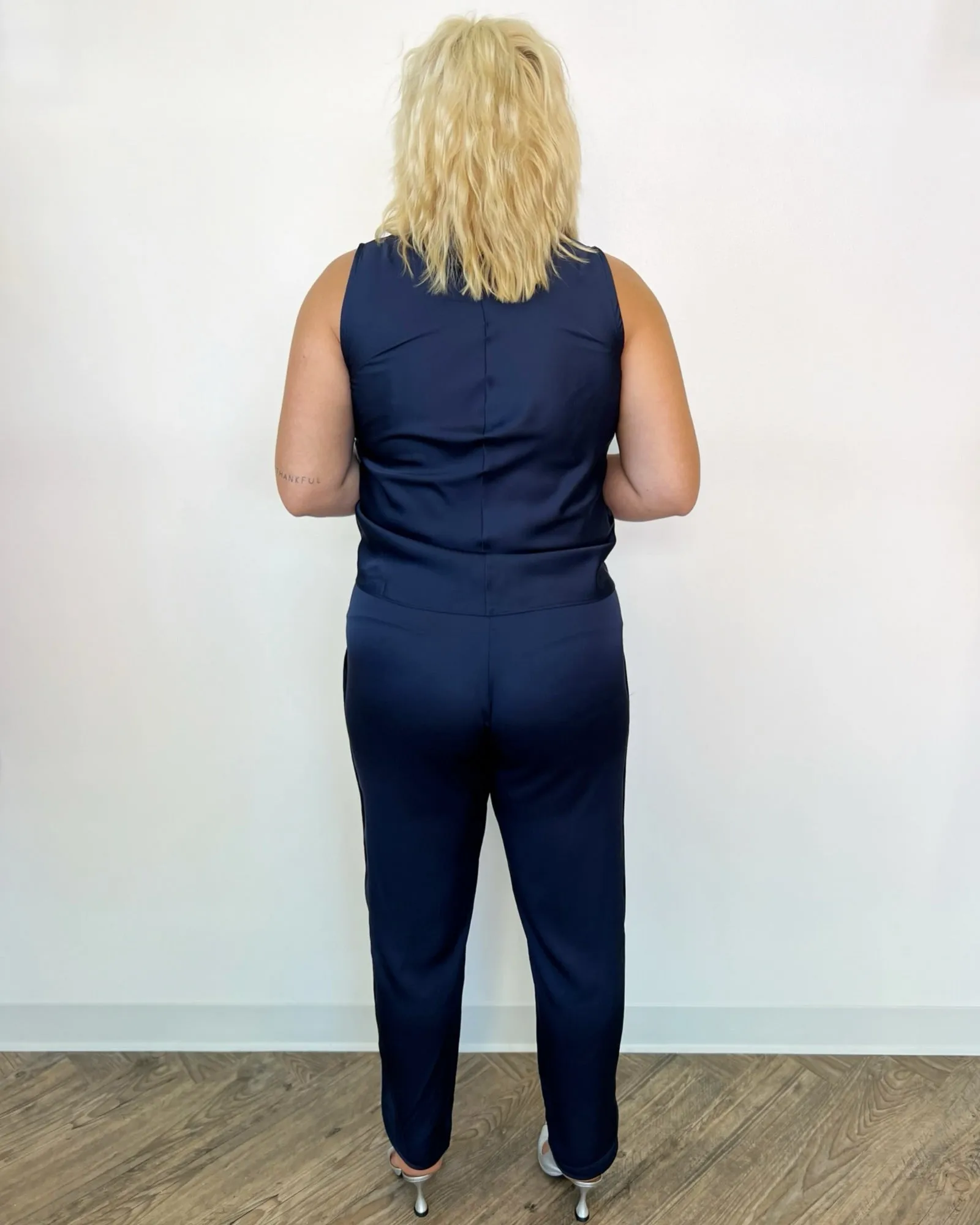 Estella Satin Pull On Pant