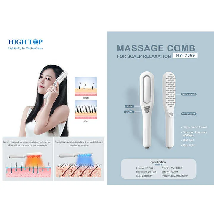 Factory Price Electric Adjustable-فرشاة تدليك الشعر