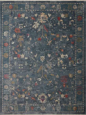 Giada Rug in Denim & Multi
