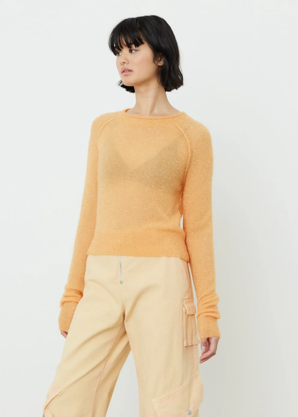 Kalexis Shiny Knit Top