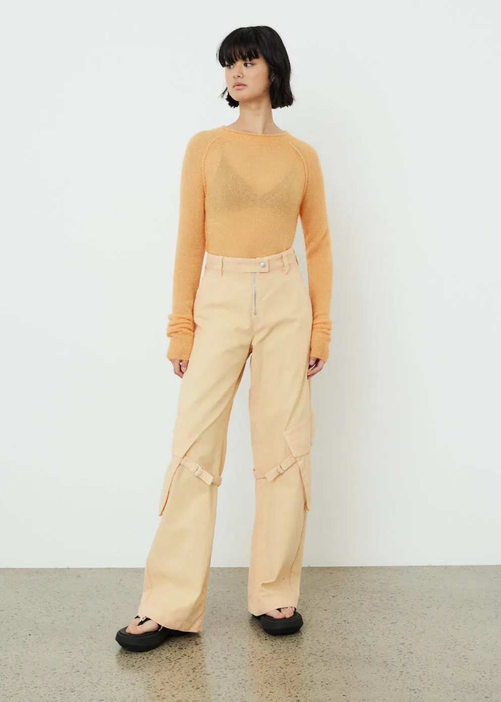 Kalexis Shiny Knit Top