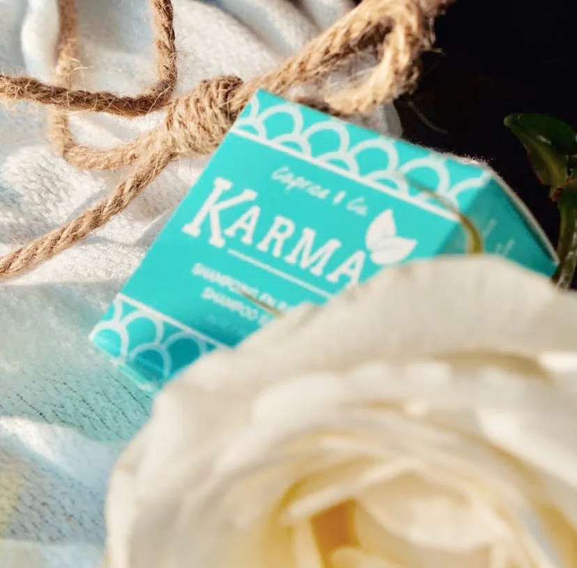 Karma - Shampoo Bar - Premium Ingredients (50-75 washes) ~ Made in Canada (Sale Price: $19.99 CAD)