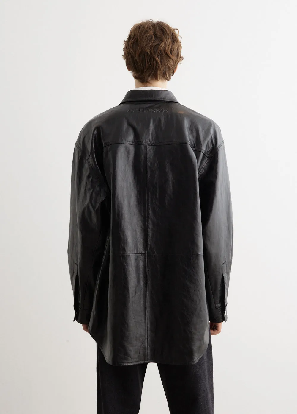 Letar Shiny Nappa Jacket