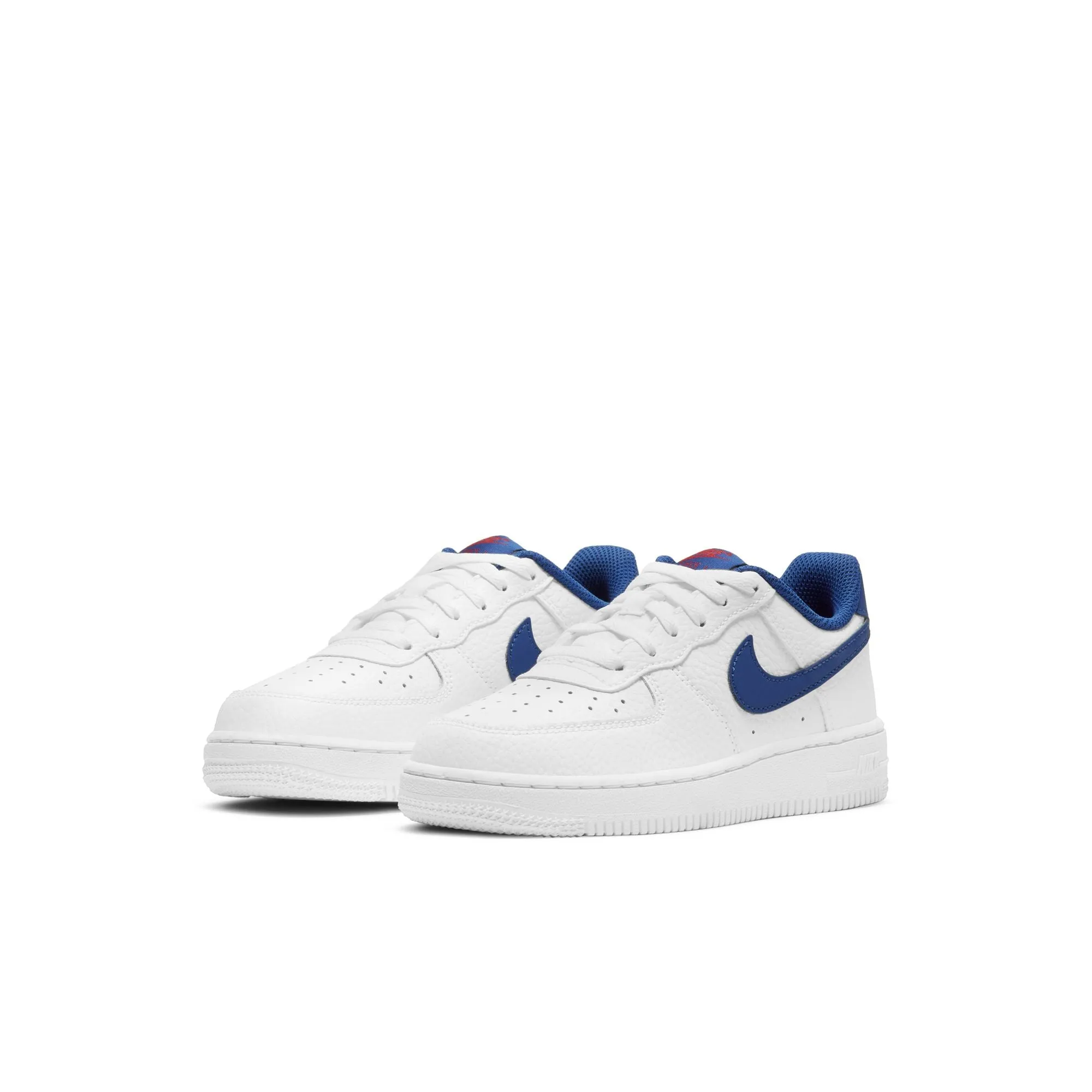 Little Kid's Nike Force 1 - White/Deep Royal