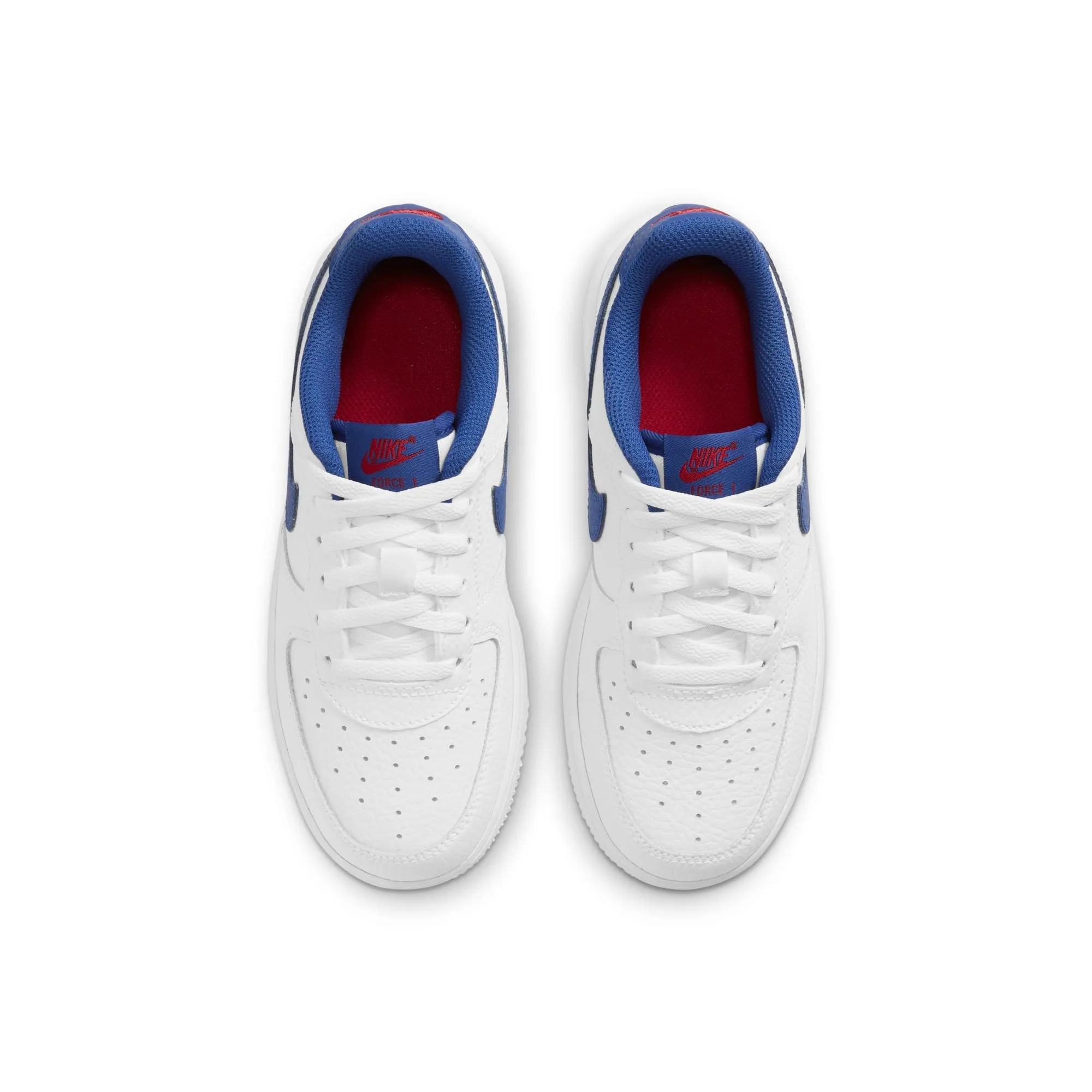 Little Kid's Nike Force 1 - White/Deep Royal