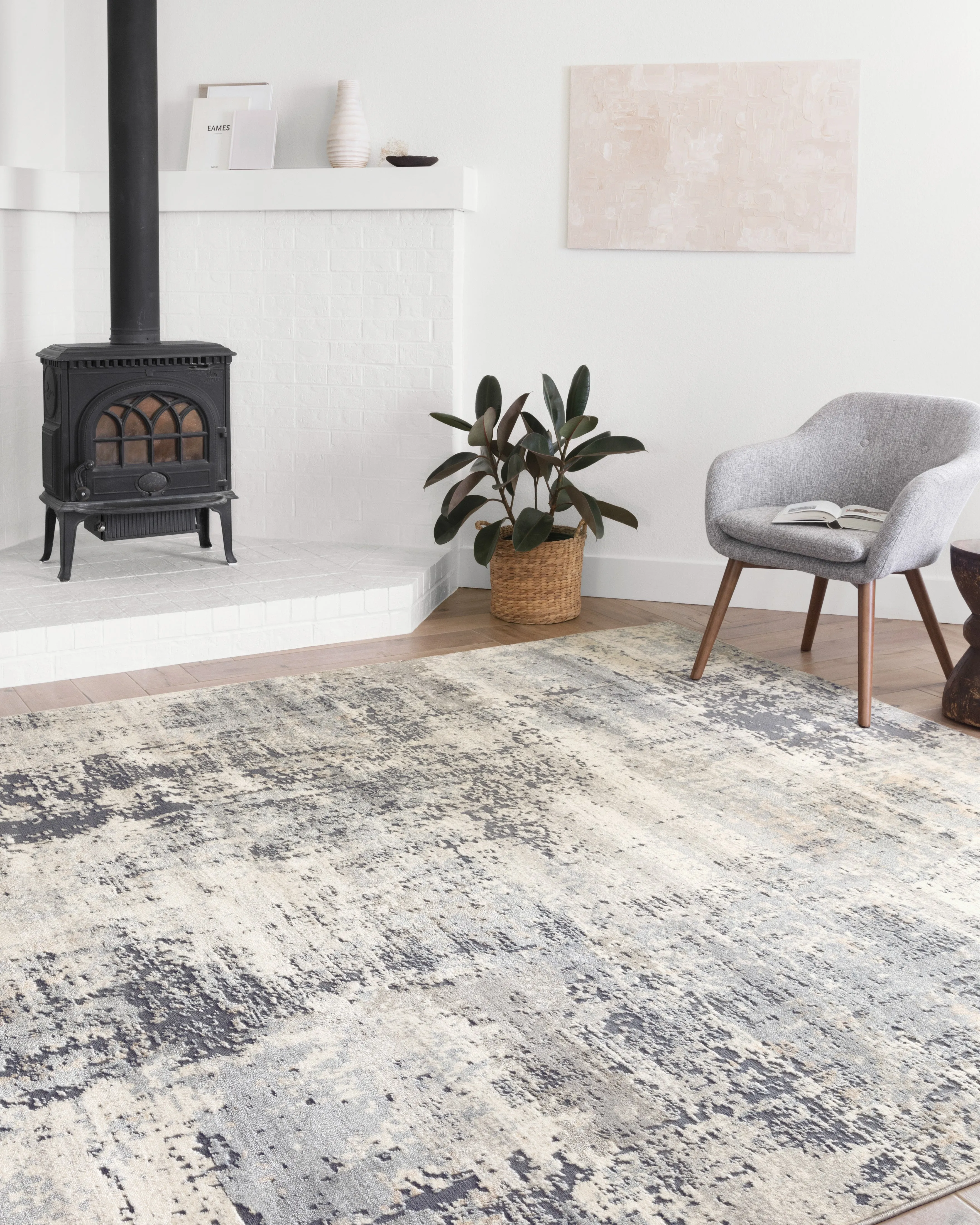 Lucia Rug in Granite