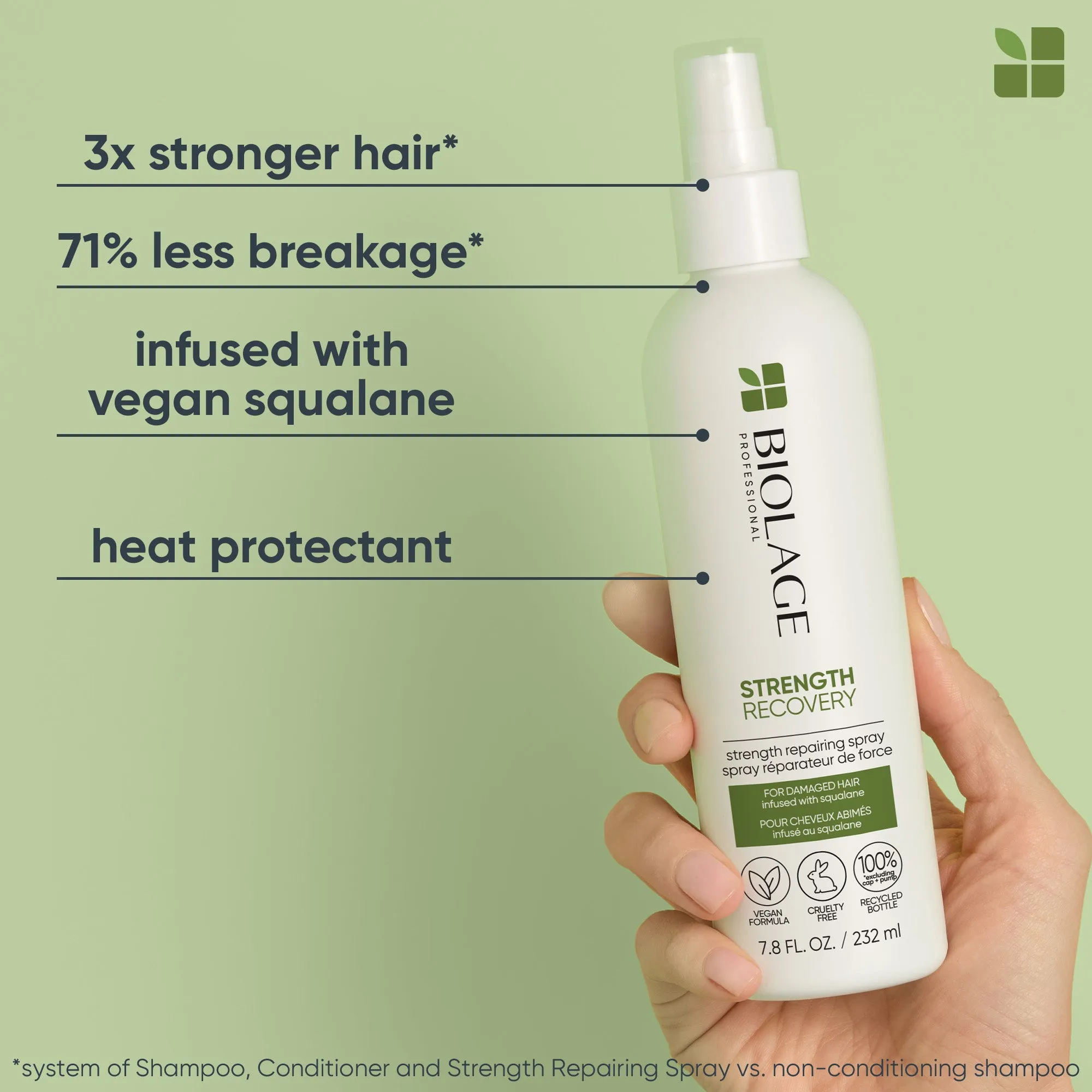 Matrix Biolage Strength Recovery Repairing Spray 232ml