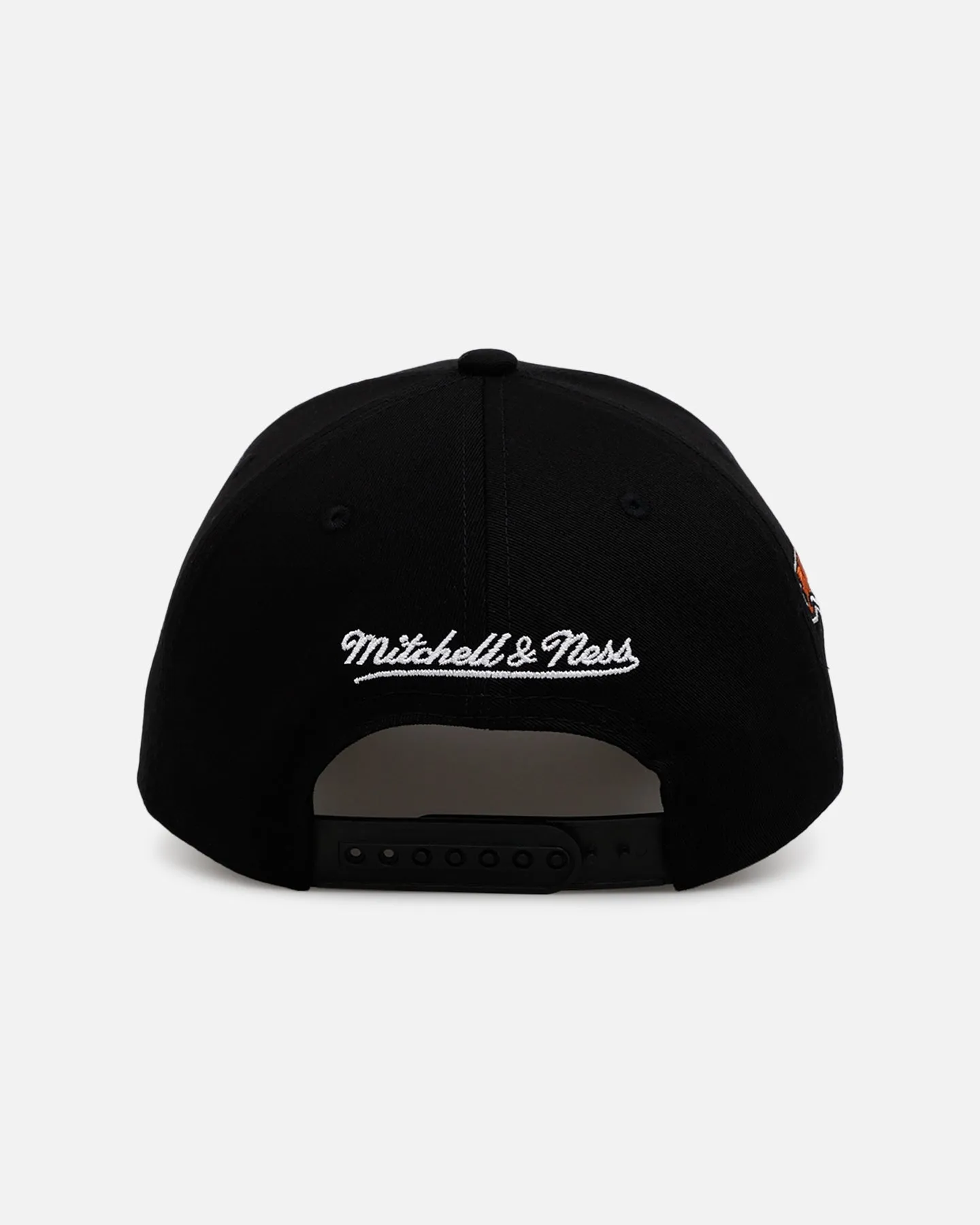 Mitchell & Mess Texas Longhorns 'Shadow Script' Pro Pinch Snapback Black