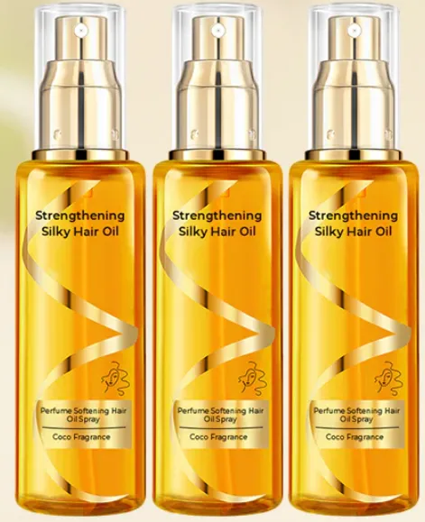 Moisturizing & Strengthening Silky Hair Oil
