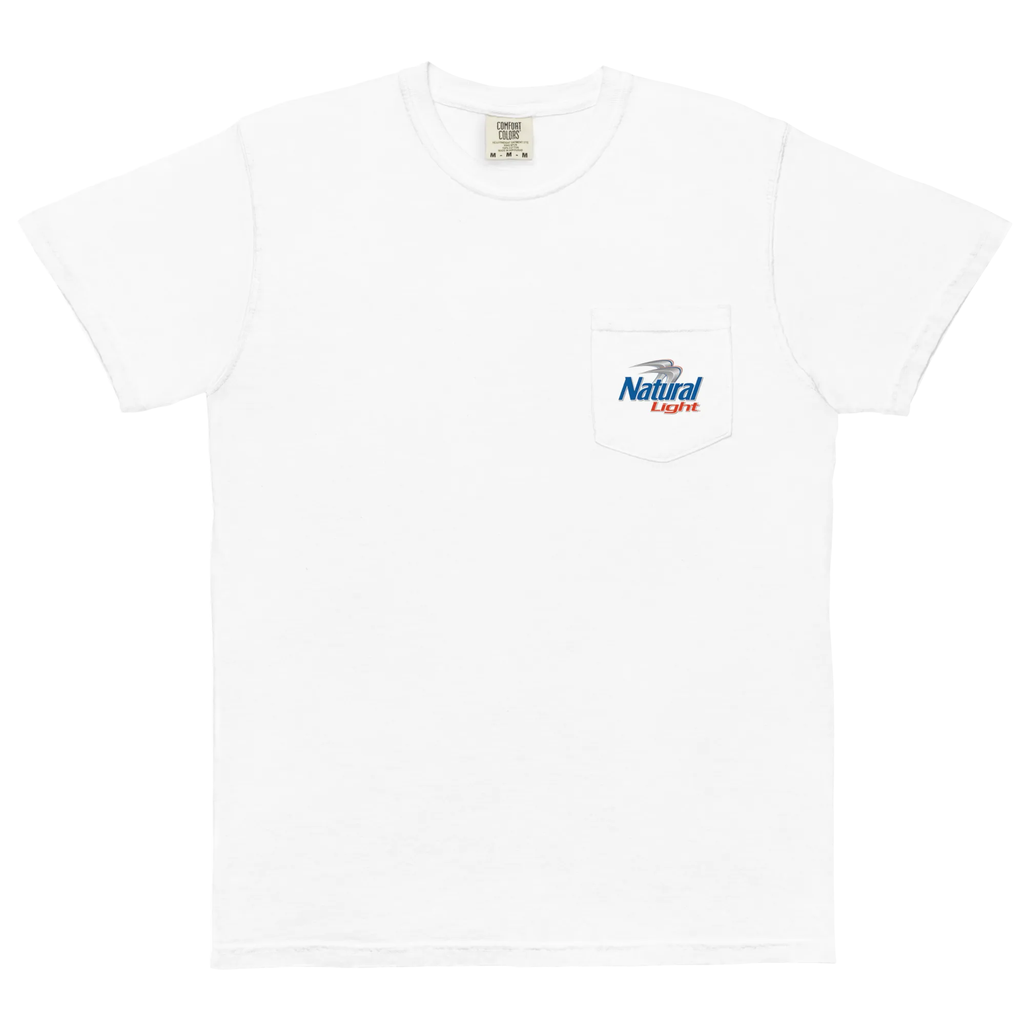 Natural Light Throwback Pocket T-Shirt