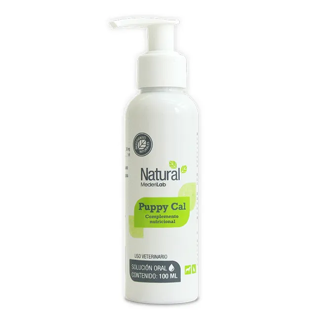 Natural Puppy Cal Complemento Nutricional Solución Oral - MederiLab