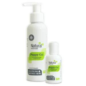Natural Puppy Cal Complemento Nutricional Solución Oral - MederiLab