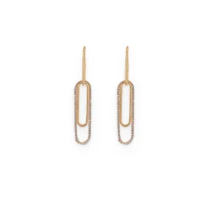 Oblong Shiny Earrings