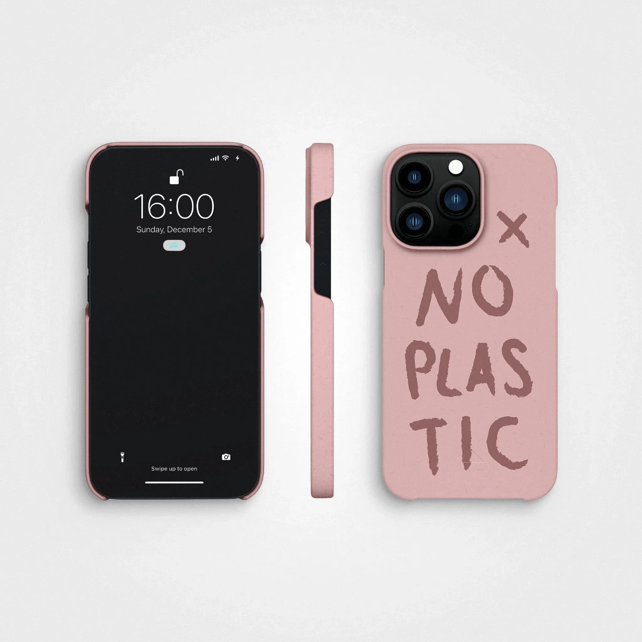Plant-based phone case, no plastic | Dusty pink