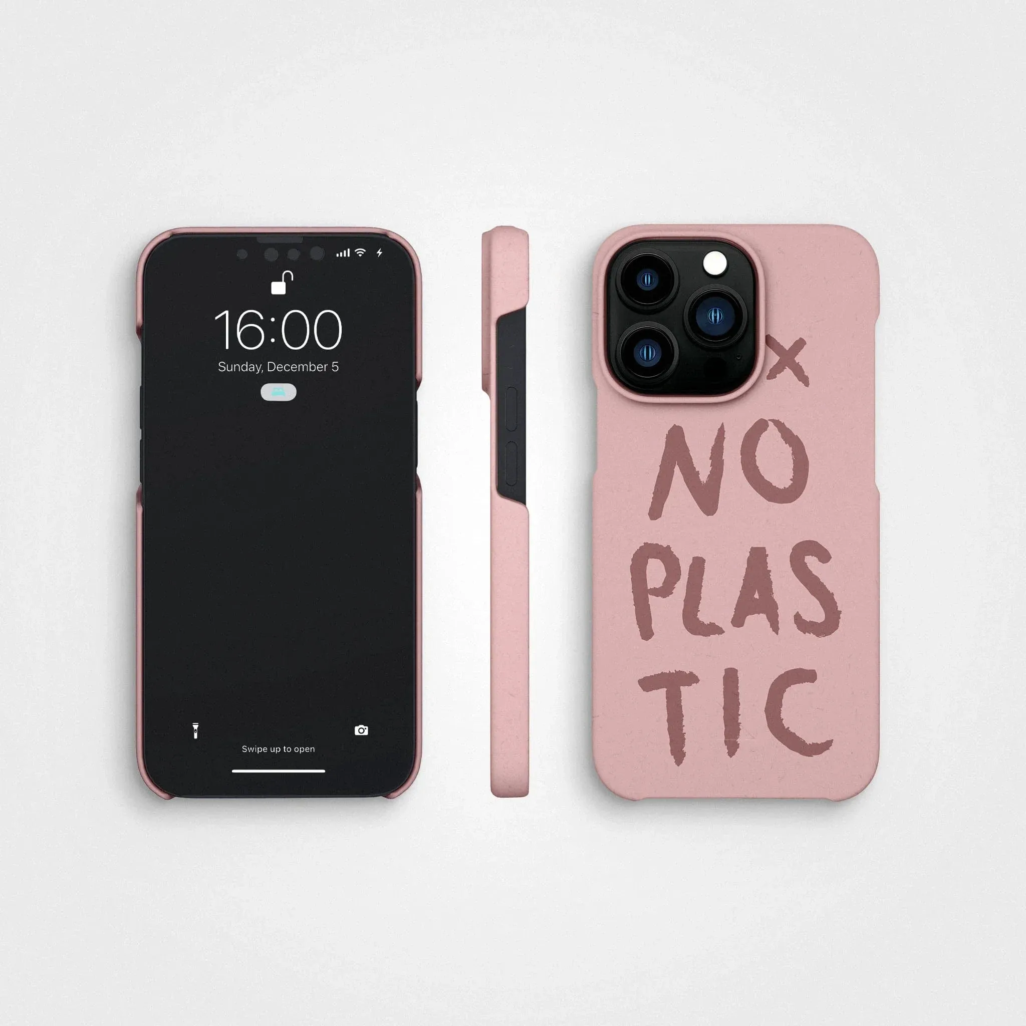Plant-based phone case, no plastic | Dusty pink