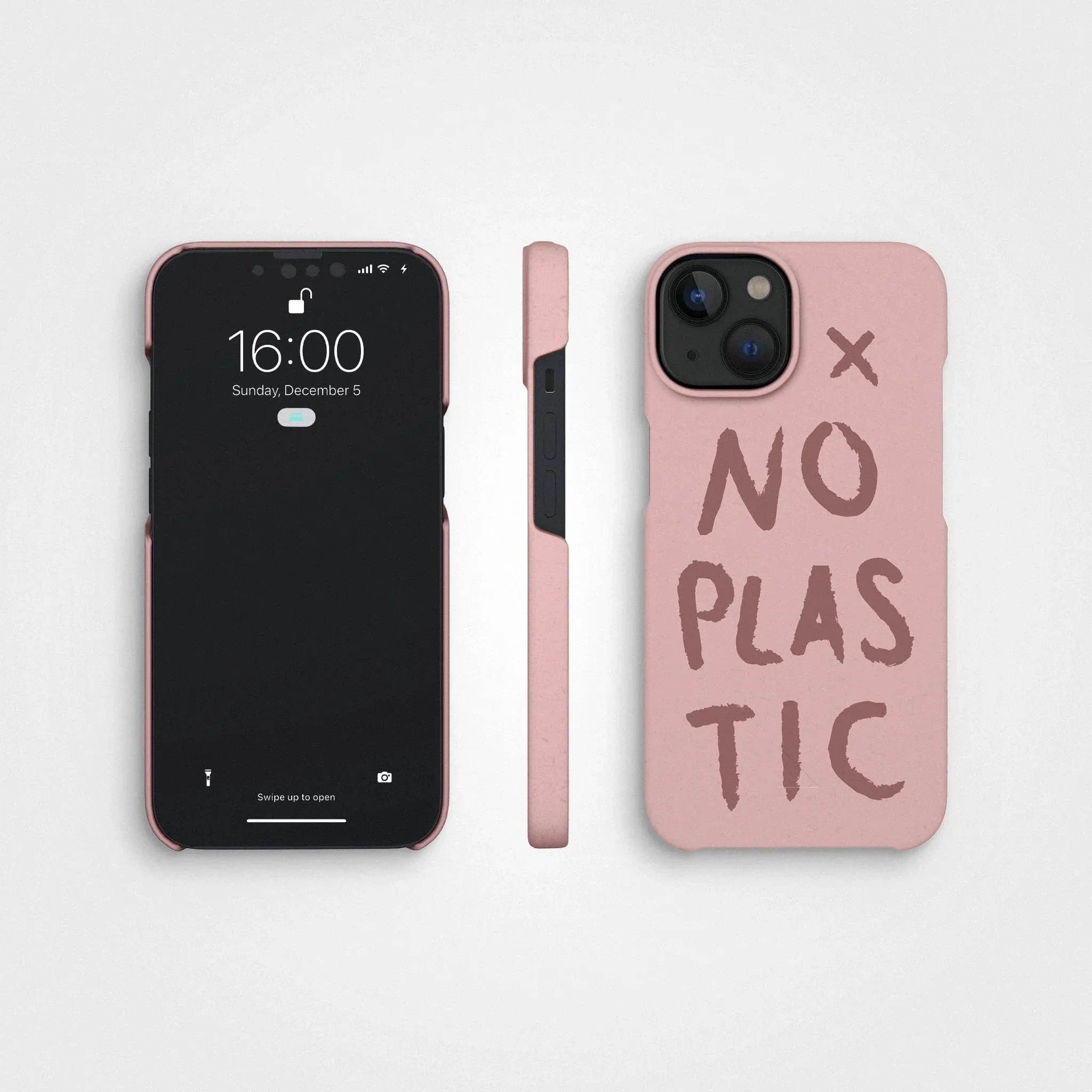 Plant-based phone case, no plastic | Dusty pink