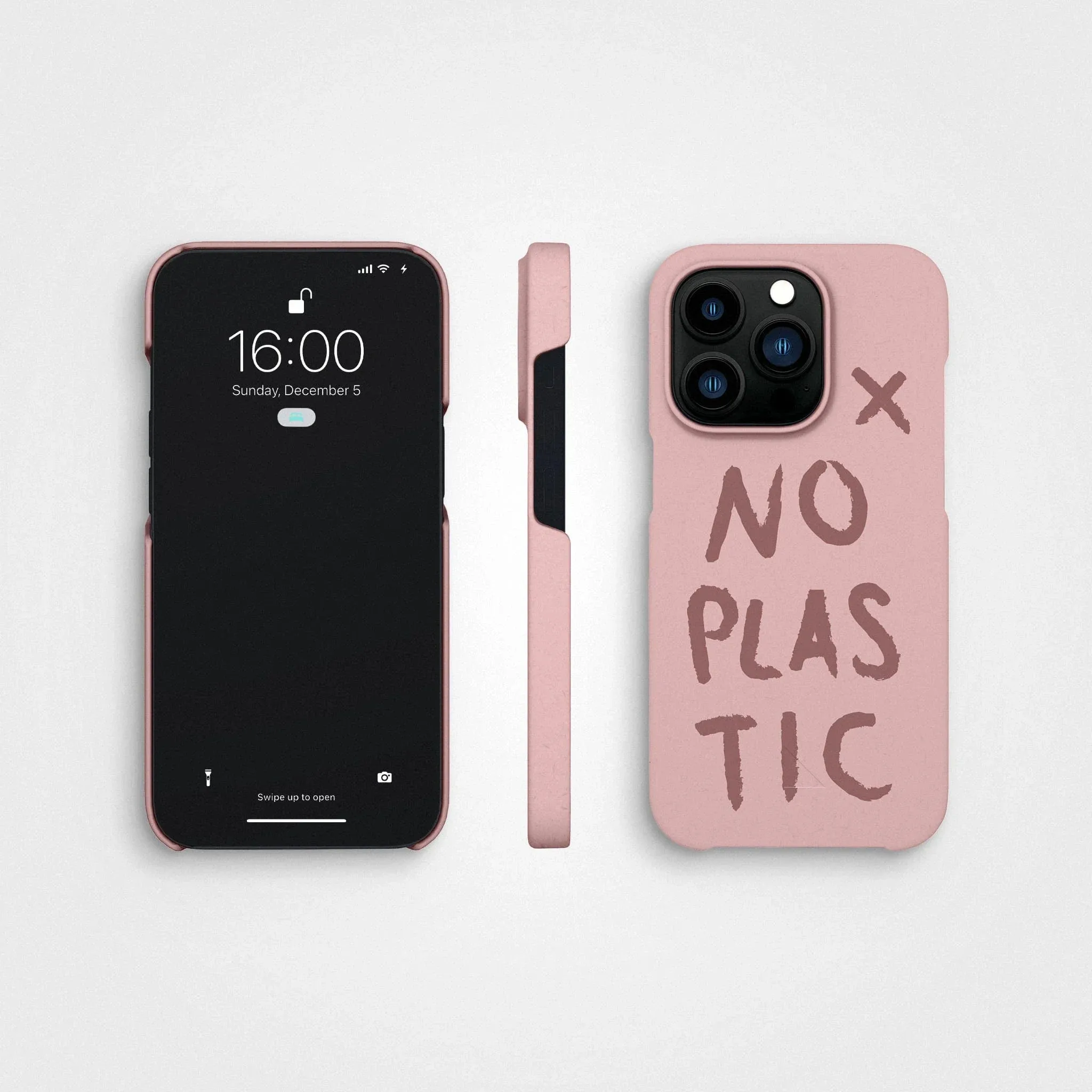 Plant-based phone case, no plastic | Dusty pink