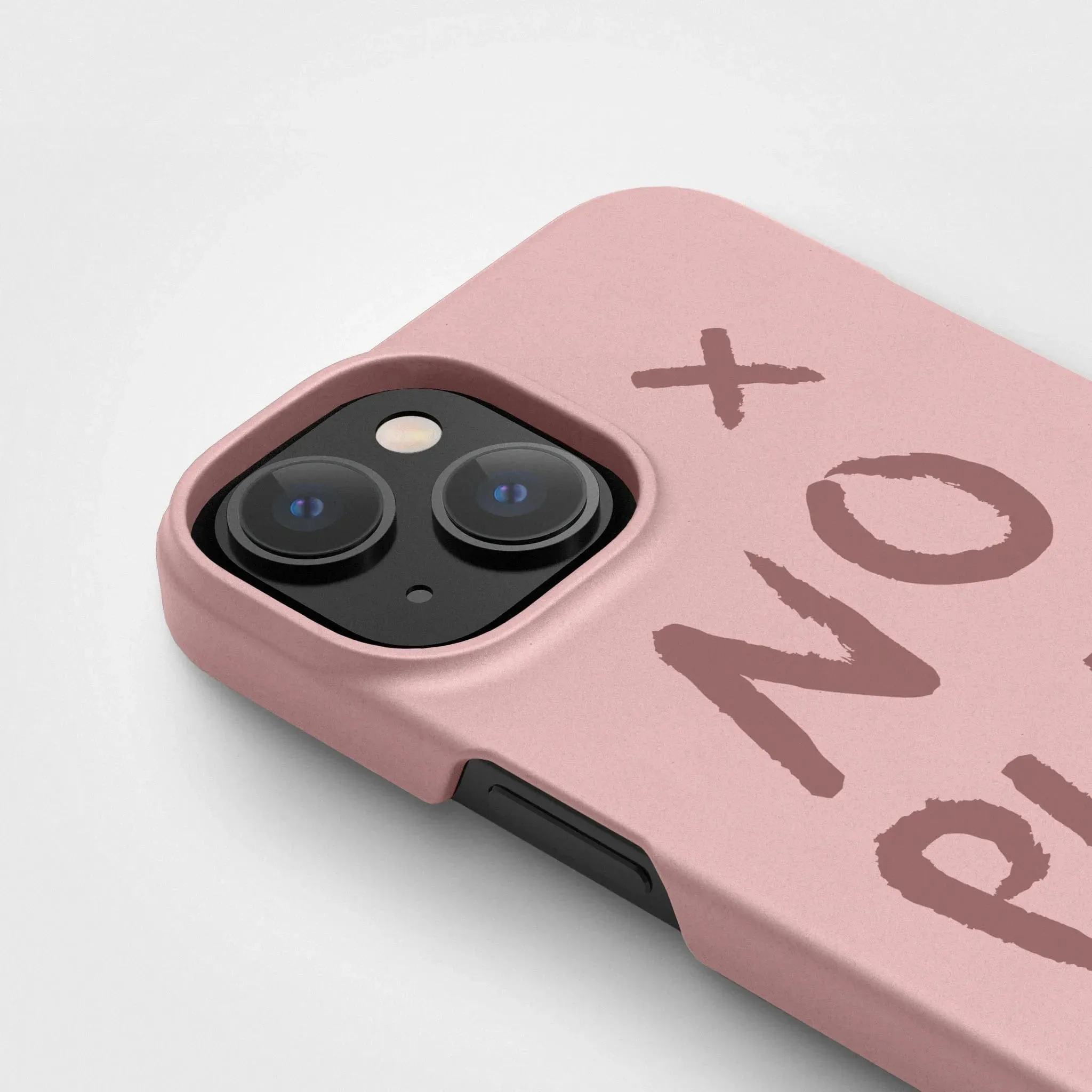 Plant-based phone case, no plastic | Dusty pink