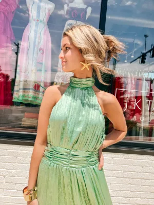 Pleated Goddess Dress