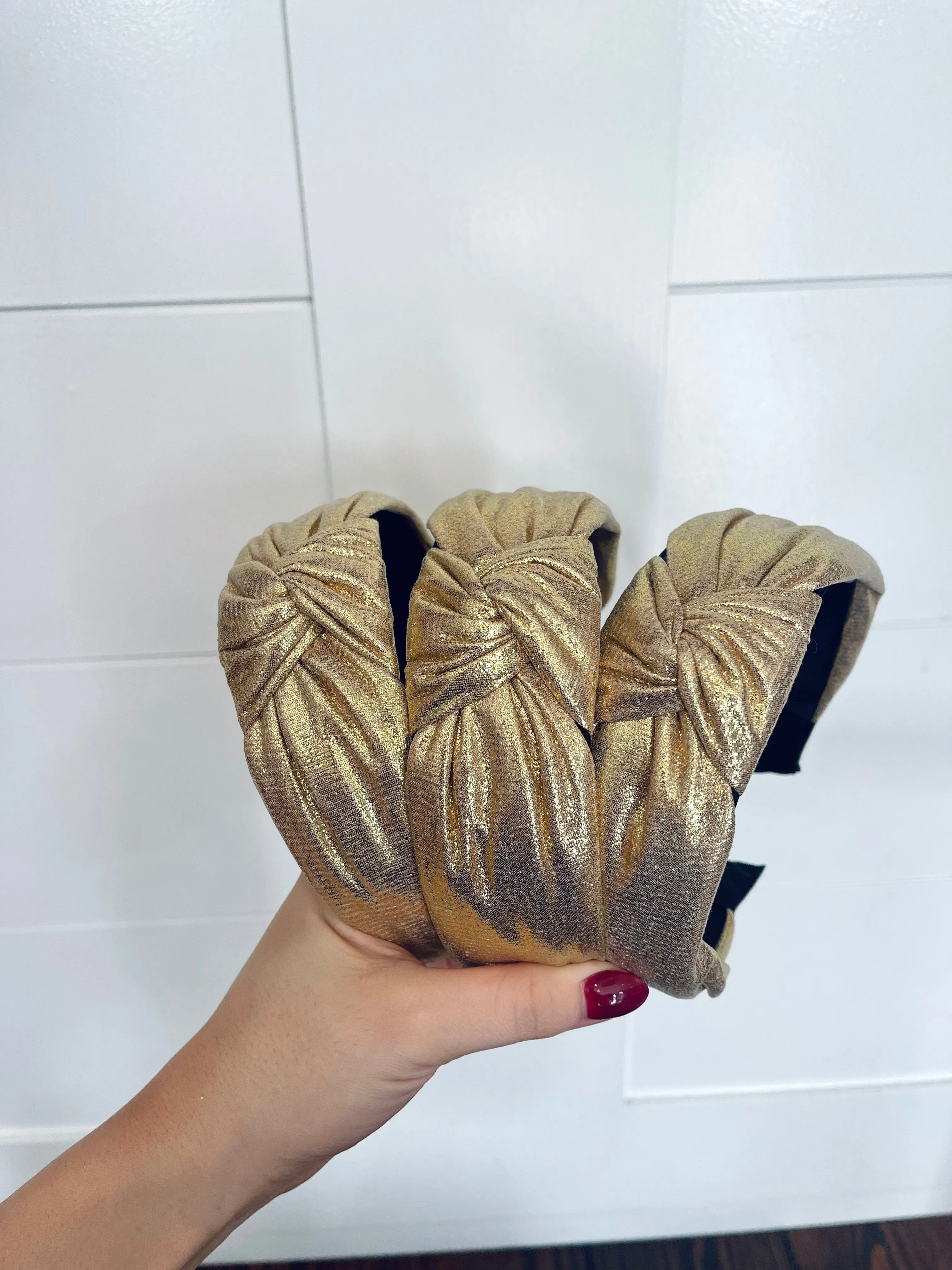 Shiny Knot Headband