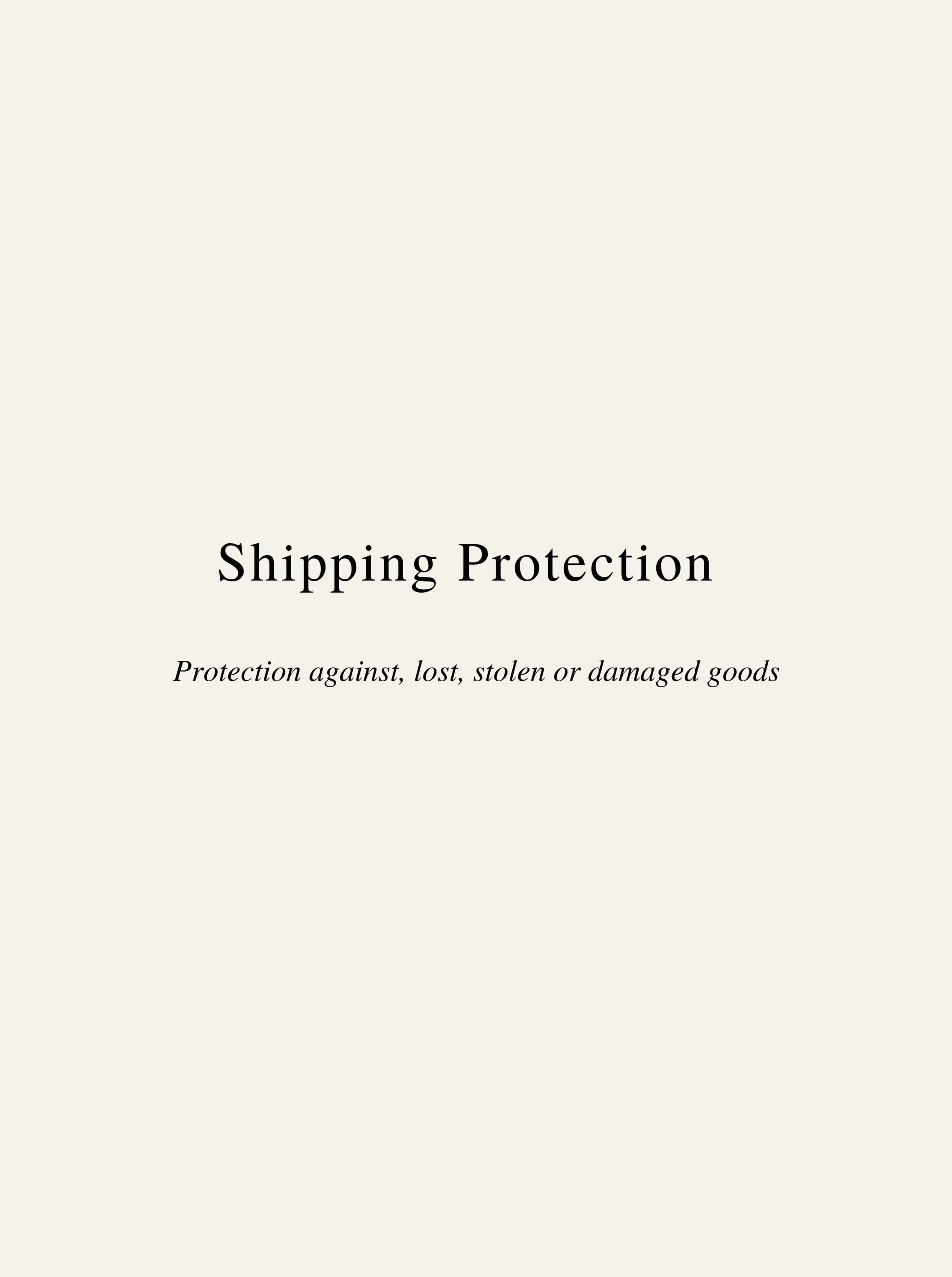 Shipping Protection Add-On